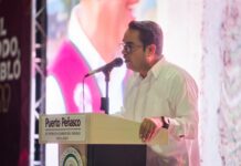 En Peñasco, Heriberto Aguilar llama a cerrar filas y trabajar en unidad para que siga la transformación