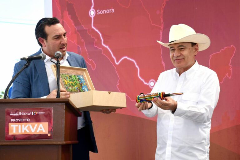 Durazo arranca obra de conectividad digital binacional con inversión de mil 250 millones