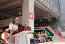 Abre Sheinbaum nueva ruta de tren CDMX-AIFA; “la movilidad también es un derecho”, resaltó