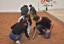 Cajeme se suma a jornada nacional «Tequios por la tierra mundial social» con participaciónde de cientos de jóvenes