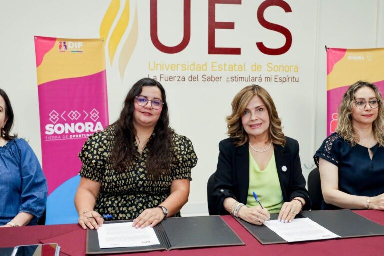 Fortalece Gobierno de Sonora vinculación académica entre DIF Sonora y Universidad Estatal de Sonora