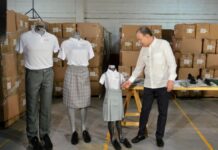 Gobernador Durazo destina la mayor inversión registrada en uniformes escolares; inicia distribución el 6 de mayo