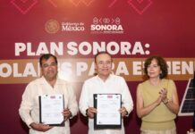 Con Techos Solares, Durazo y Sheinbaum reducen gasto eléctrico en familias sonorenses
