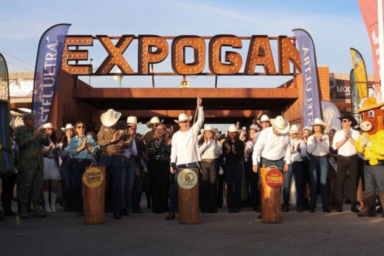 Gobernador Durazo inaugura ExpoGan 2026; celebración que proyecta a Sonora como potencia nacional ganadera