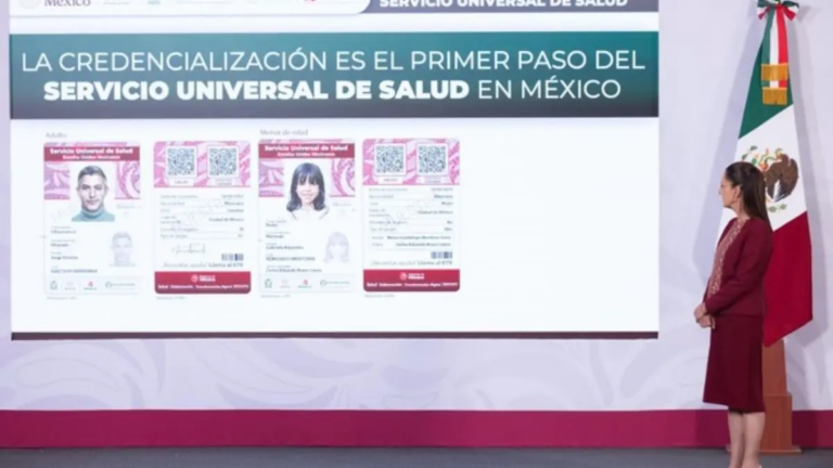 Lanza la presidenta Sheinbaum sistema universal de acceso a la salud; credencialización arrancará el lunes