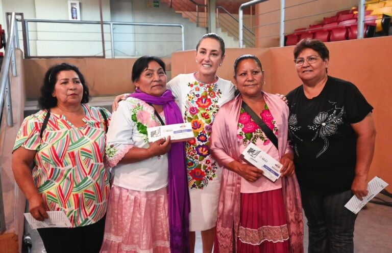 Día de las madres: Presidenta Claudia Sheinbaum entrega pensión Mujeres Bienestar que beneficia a 3 millones de mexicanas y en Sonora a 70 mil beneficiarias