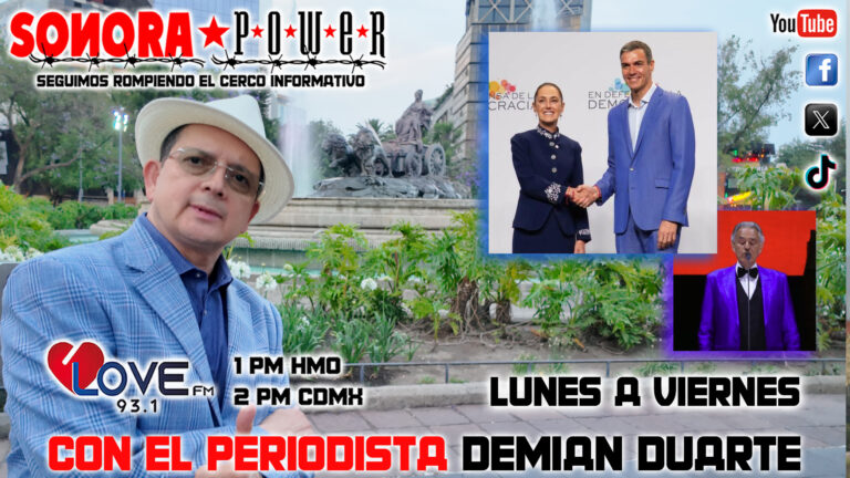 Claudia Sheinbaum lleva a México a ser referente global | Andrea Bocelli conquista CDMX