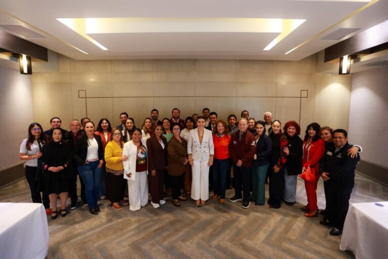 Refuerza goberndora Marina del Pilar unidad para consolidar la transformación en Baja California