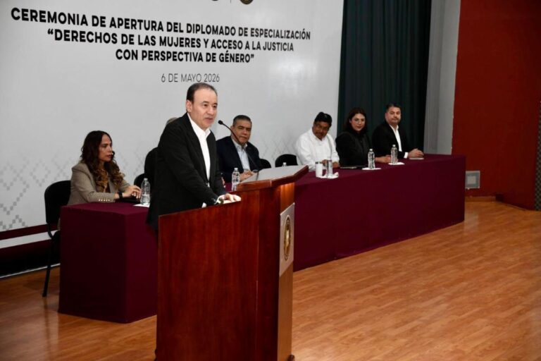 Refuerza Gobernador Durazo acciones para garantizar justicia con perspectiva de género en Sonora