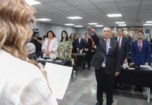 Rinde protesta Teodoro Cervando Flores como presidente de la CEDH ante el Congreso de Sonora