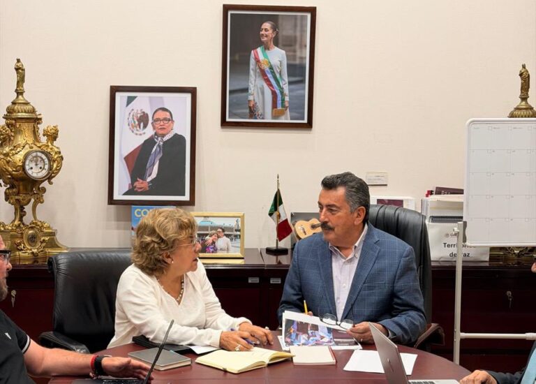 Reunión de trabajo con la subsecretaria de Gobernación, Rocío Bárcena Molina, para fortalecer el programa de Atención a las Causas en nuestro municipio.