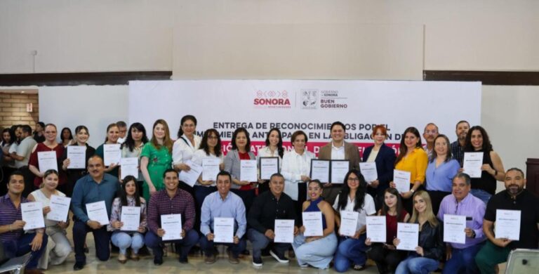 Gobierno de Sonora fortalece la confianza ciudadana y la rendición de cuentas