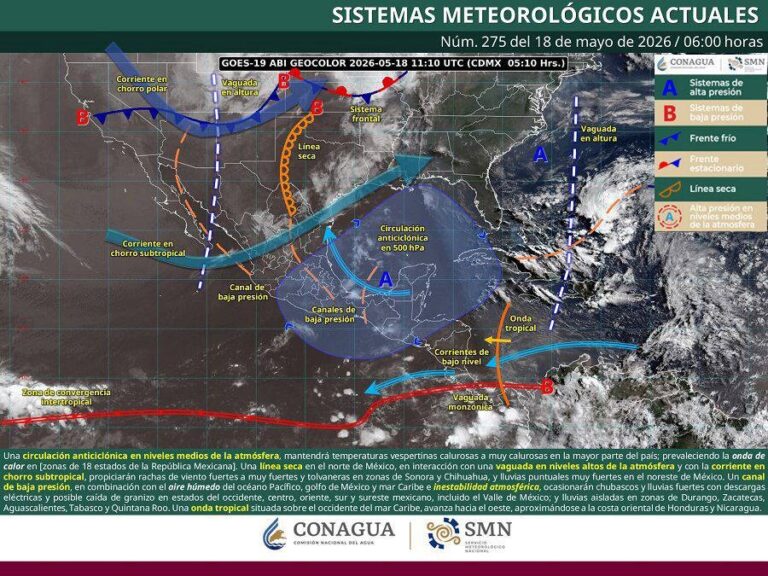 Pronostica CEPC ambiente caluroso y mañanas frescas en Sonora