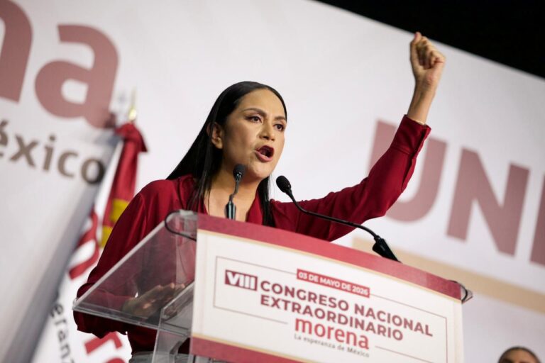 Ariadna Montiel Reyes asumió la dirigencia de Morena; llama a la unidad con el pueblo y a la defensa de la soberanía