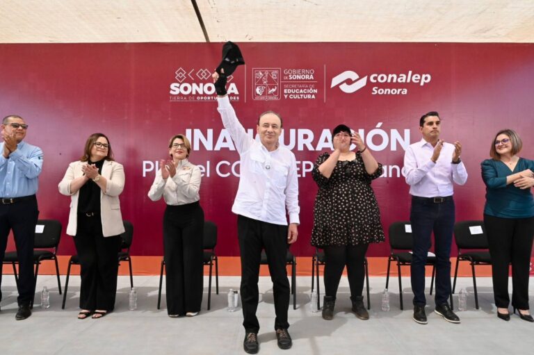 Fortalece Gobernador Durazo acceso a preparatoria con nuevos planteles y más espacios en Sonora