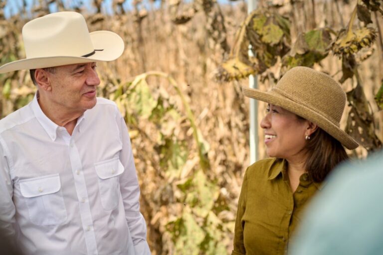 Gobernador Durazo y Sader garantizan apoyo al campo sonorense con estrategia de reconversión de cultivos