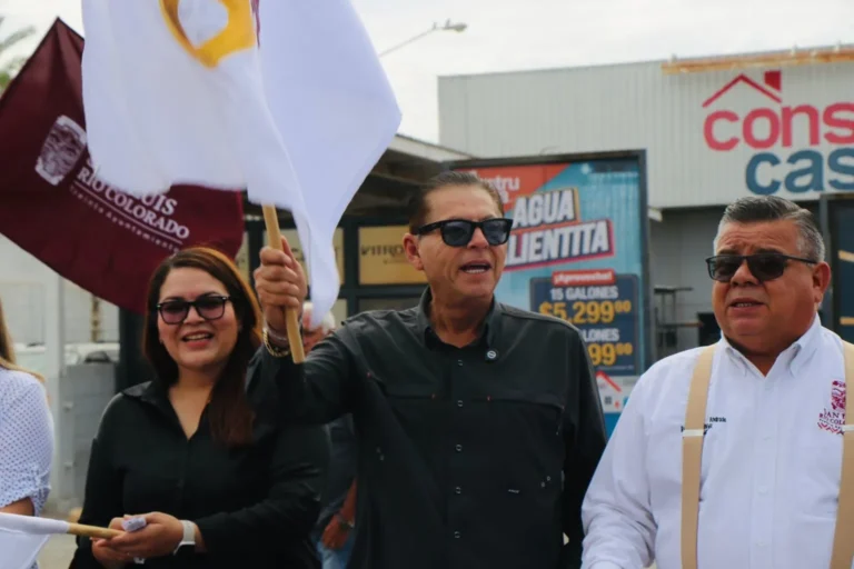 Encabeza alcalde Iván Sandoval arranque de rehabilitación de pavimento en calle 26