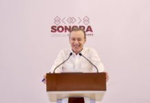 Construye Gobernador Durazo nuevo modelo de protección civil para fortalecer prevención; anuncia reforma constitucional