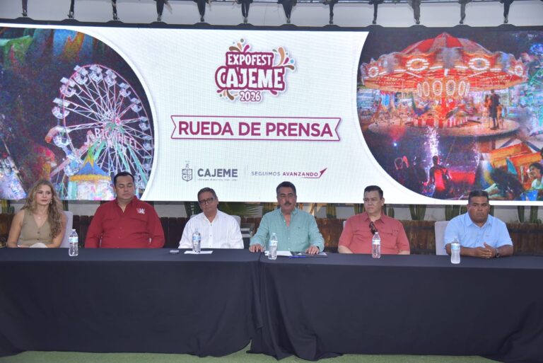 Invitan a las familias cajemenses a disfrutar de la expofest Cajeme 2026