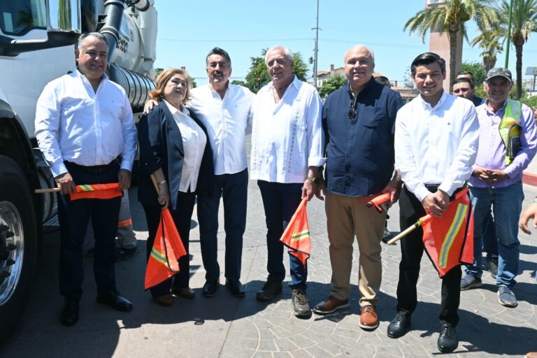 Con nuevo equipo de desazolve Cajeme fortalece el mantenimiento de la red sanitaria