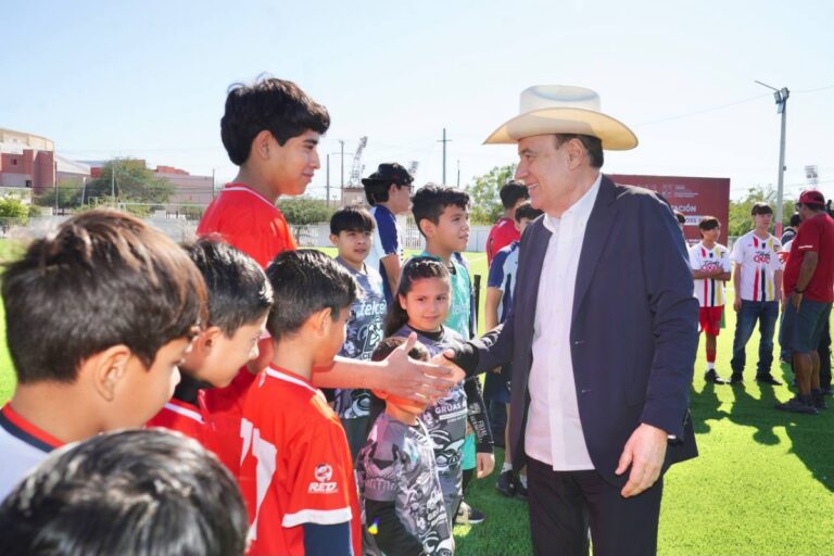 Gobernador Durazo rehabilita y construye más de 200 espacios deportivos en 22 municipios de Sonora