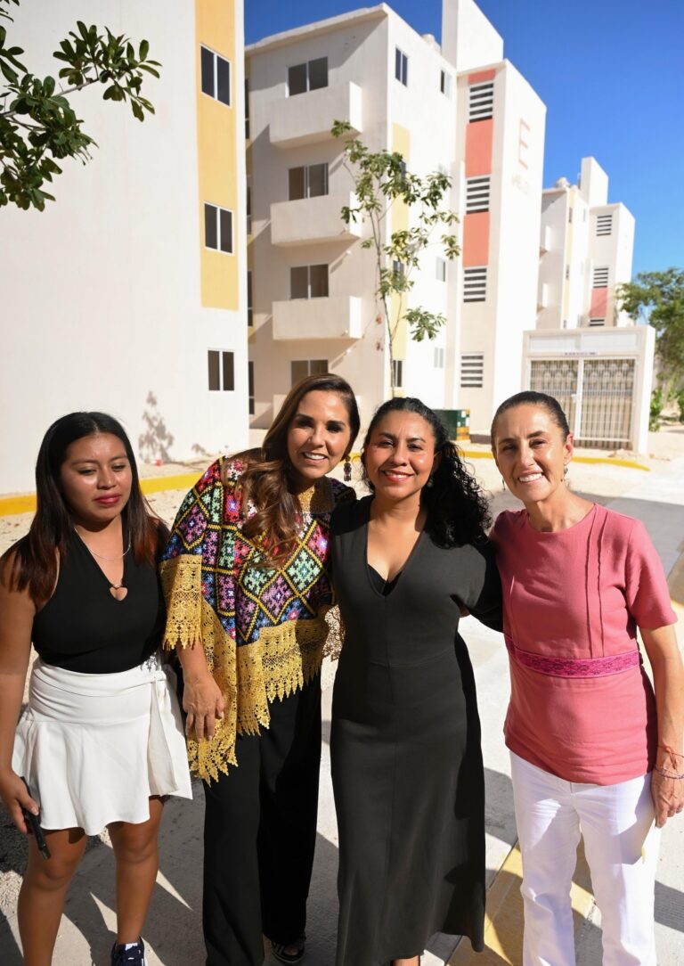 Los gobiernos deben ser facilitadores para la felicidad del pueblo: Presidenta Claudia Sheinbaum encabeza entrega de vivienda en Cancun, Quintana Roo
