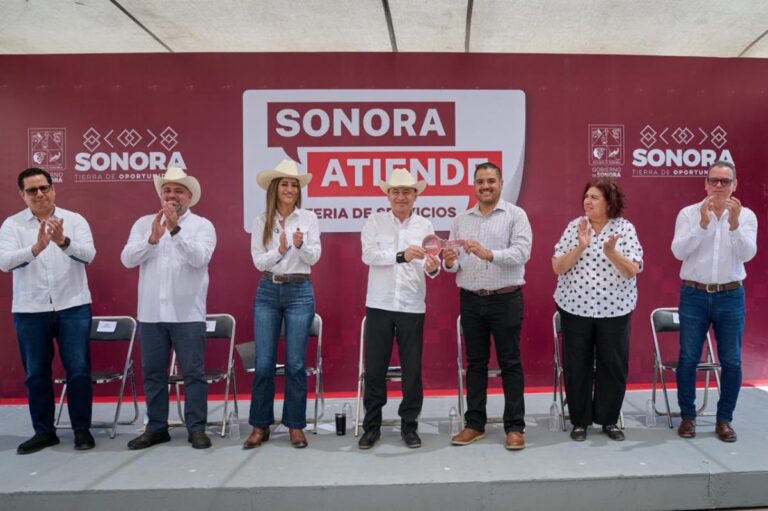 Gobernador Durazo lleva Sonora Atiende a Trincheras con soluciones directas