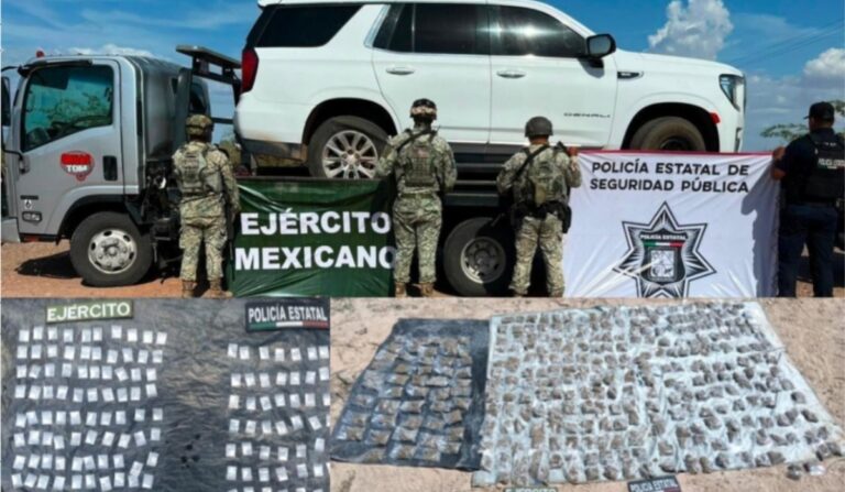 Mesa Estatal de Seguridad logra detención de 155 personas y asegura más de 17 millones de dosis de droga en una semana