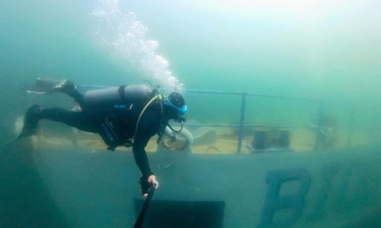 Fortalece Durazo arrecife único en Latinoamérica con nuevo hundimiento de Ex buque ARM Mariscal