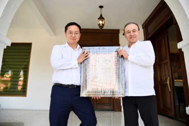 Gobernador Durazo atrae proyectos de inversión extranjera; visitan Sonora empresarios de Singapur
