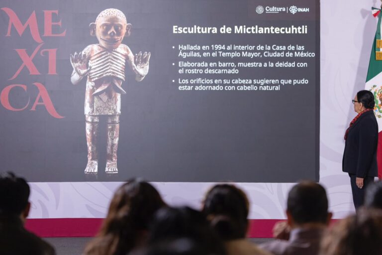 Gobierno de México informa que 3.8 millones de personas han conocido la grandeza cultural de México a través de 6 exposiciones del INAH en el mundo