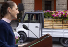 Presentó la presidenta Sheinabum el Olinia 2.0 de carga