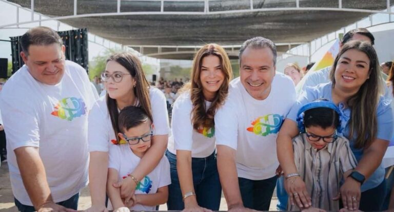 Inician Toño Astiazarán y Patty Ruibal construcción de Parque para Niñas y Niños con Autismo