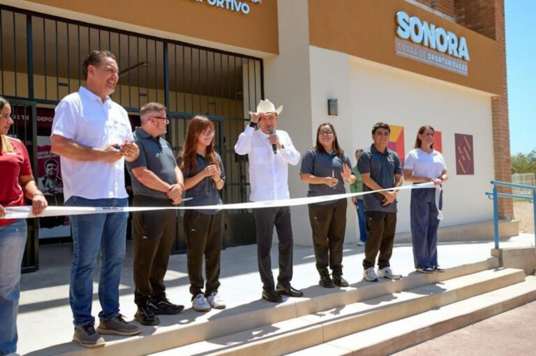 Con instalaciones deportivas modernas, Gobernador Durazo impulsa futuro de atletas sonorenses de alto rendimiento