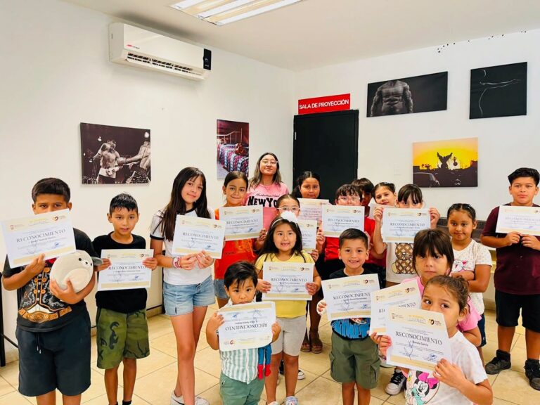 Más de 70 niñas y niños culminan “Mis Vacaciones en la Biblioteca” en SLRC, el valle y Golfo de Santa Clara