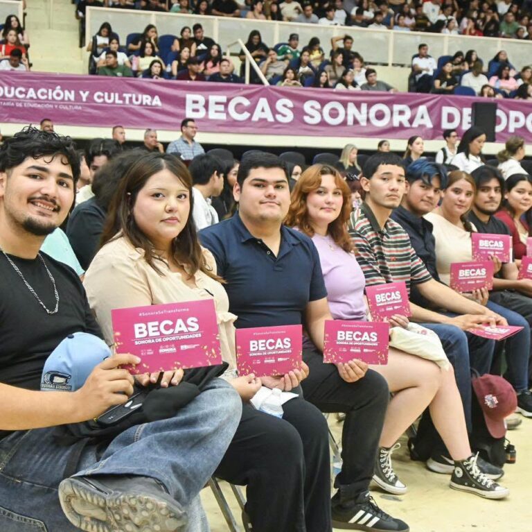 Apoyar a nuestros estudiantes es creer en el futuro de Sonora.