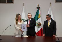 Rinde Durazo su quinto informe y aun año sostiene que quien le suceda en el cargo deberá continuar la obra la transformación