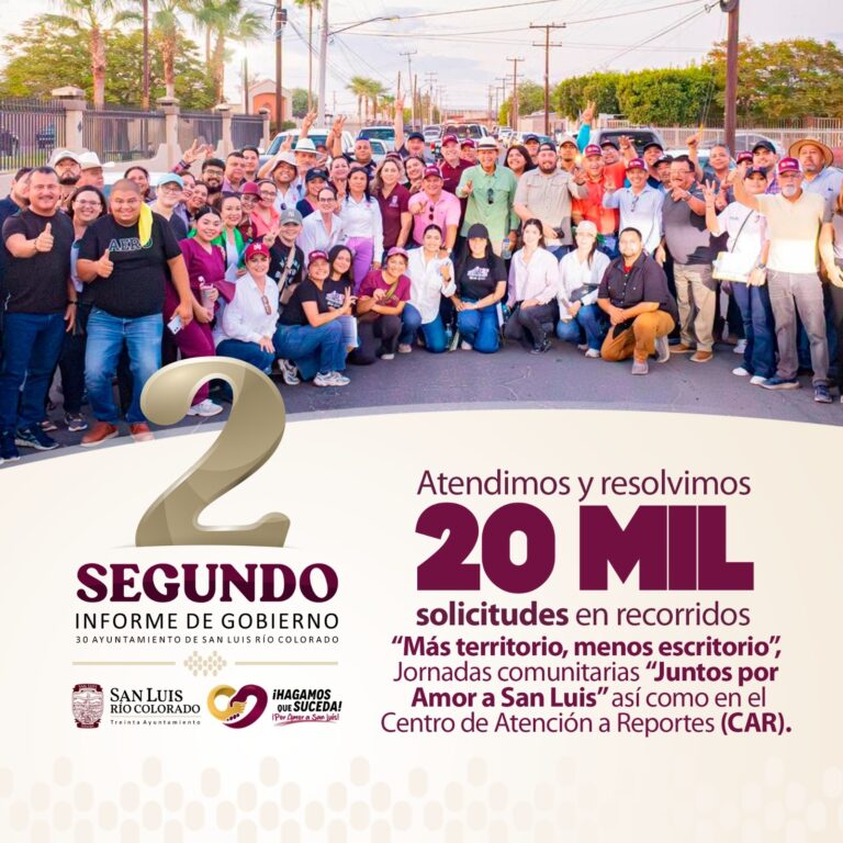Alcalde Iván Sandoval atiende más de 20 mil solicitudes ciudadanas