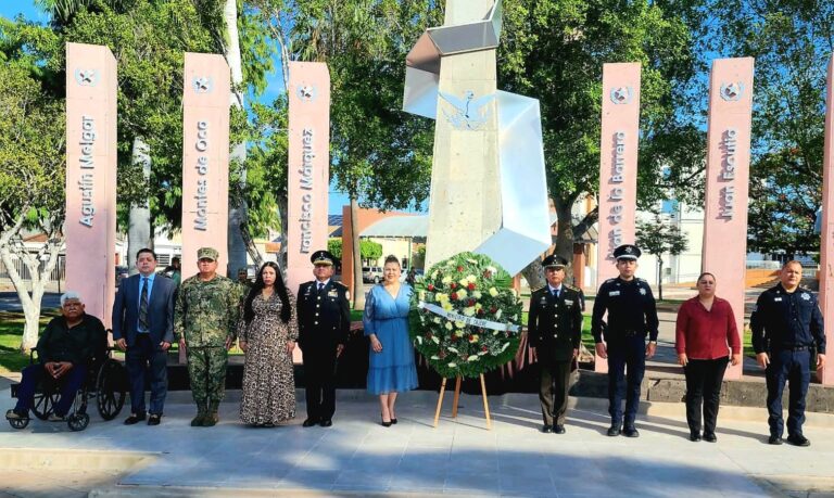 Realiza ayuntamiento ceremonia por el 179 aniversario de la gesta heroíca de Chapultepec