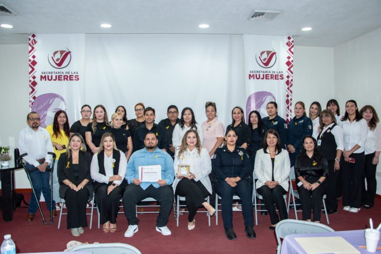 Capacita gobierno de Cajeme a personal municipal en salud mental y prevención de suicidio