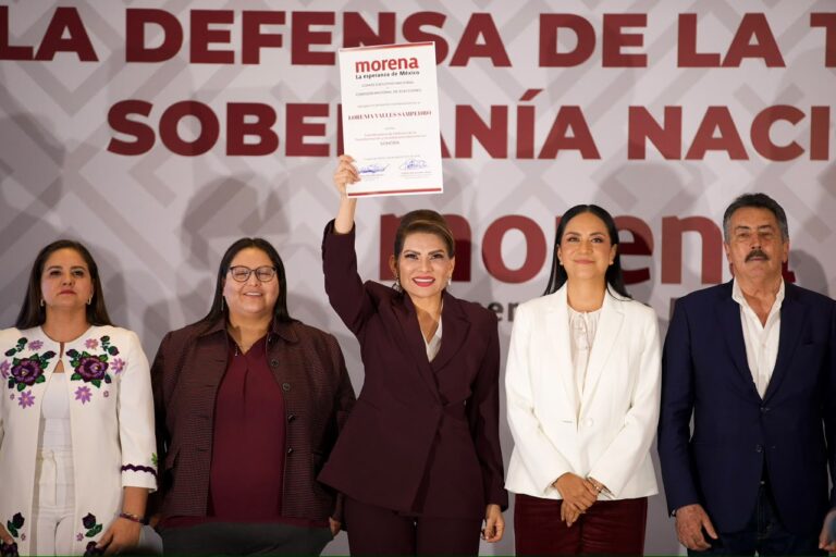 Lorenia Iveth Valles Sampedro, Coordinadora Estatal de la Defensa de la Transformación y la Soberanía Nacional en Sonora