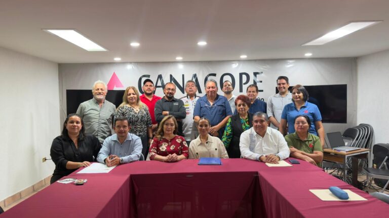 Gobierno Municipal y CANACOPE unen esfuerzos para impulsar el desarrollo de Hermosillo