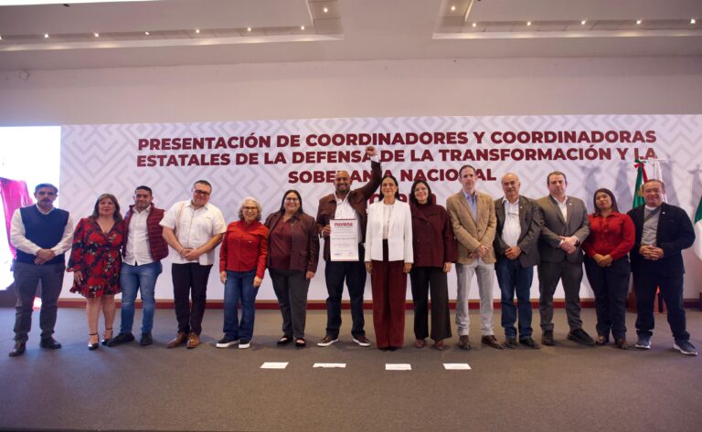 Elí César Eduardo Cervantes Rojas, Coordinador Estatal de la Defensa de la Transformación y la Soberanía Nacional en San Luis Potosí