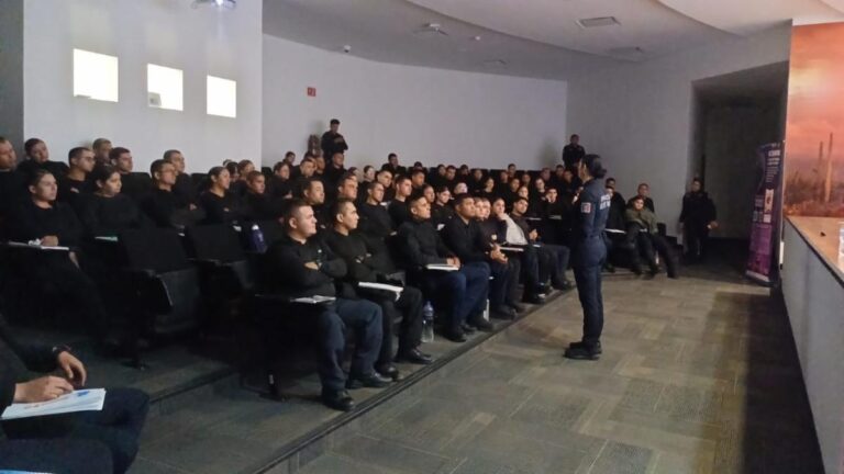 Refuerza Policía Estatal capacitación para atender casos de violencia familiar