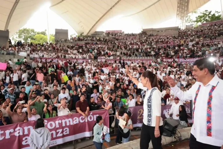Los programas para el bienstar son humanismo: Presidenta Claudia Sheinbaum; hay un millón 734 mil beneficiarios en Oaxaca