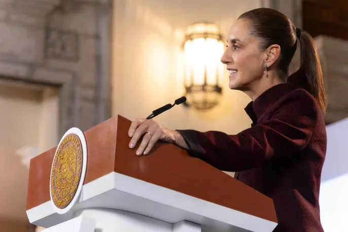 Presidenta Claudoa Sheinbaum destaca niveal mas bajo en 13 años en la percepción de inseguridad: se ubica en 58.1% según la ENSU del INEGI