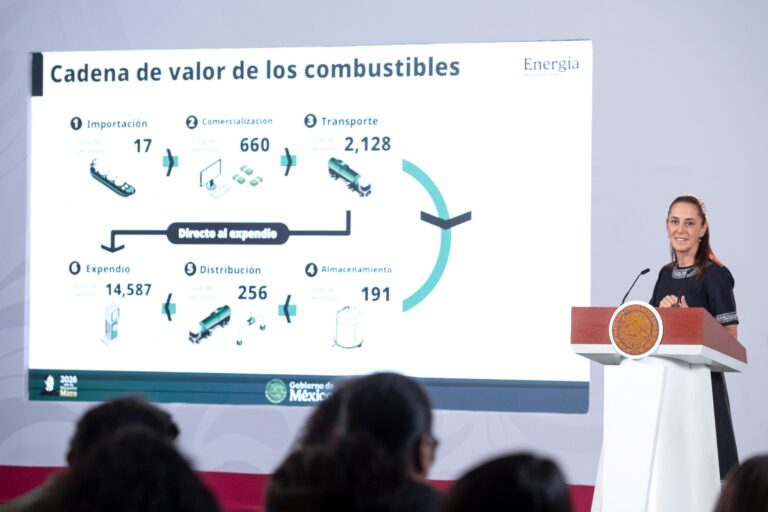 Huachicol fiscal: México recupera 48 mil millones de pesos y refuerza controles al mercado de combustibles